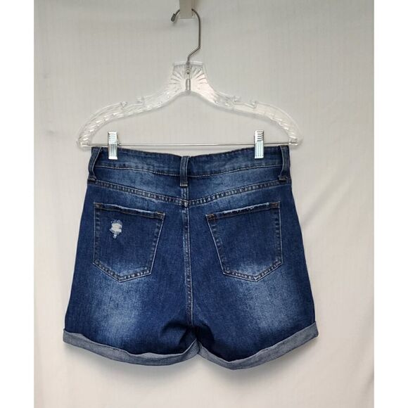 Women's Jeans Distressed Cuff Hem Shorts Jeans. Size Small - Picture 4 of 5